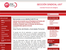 Tablet Screenshot of abarlovento.net
